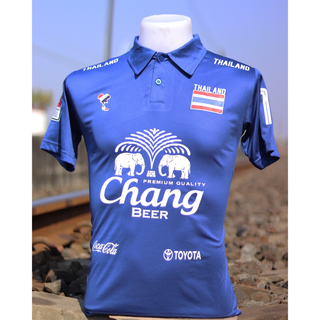 เสื้อกีฬาคอปก-ช้างศึก12-เสื้อกีฬาคอปก-พร้อมสกรีน-เฟล็กจัดเต็มสุดคุ้ม