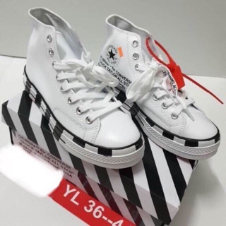 Converse x Off-white โรงงานผลิตไม่ผ่านQC