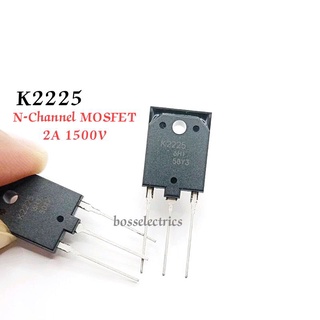 K2225 2SK2225 Silicon N-Channel MOSFET  2A 1500V 👉👉สินค้าพร้อมส่ง