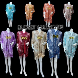 SALE!! SALE!! 3N1 THREE BUTTON BLOUSE/ BATIC PRINTS /BEACH  COVER TOPS เสื้อเบลาส์สามปุ่ม/ เสื้อปกชายหาด