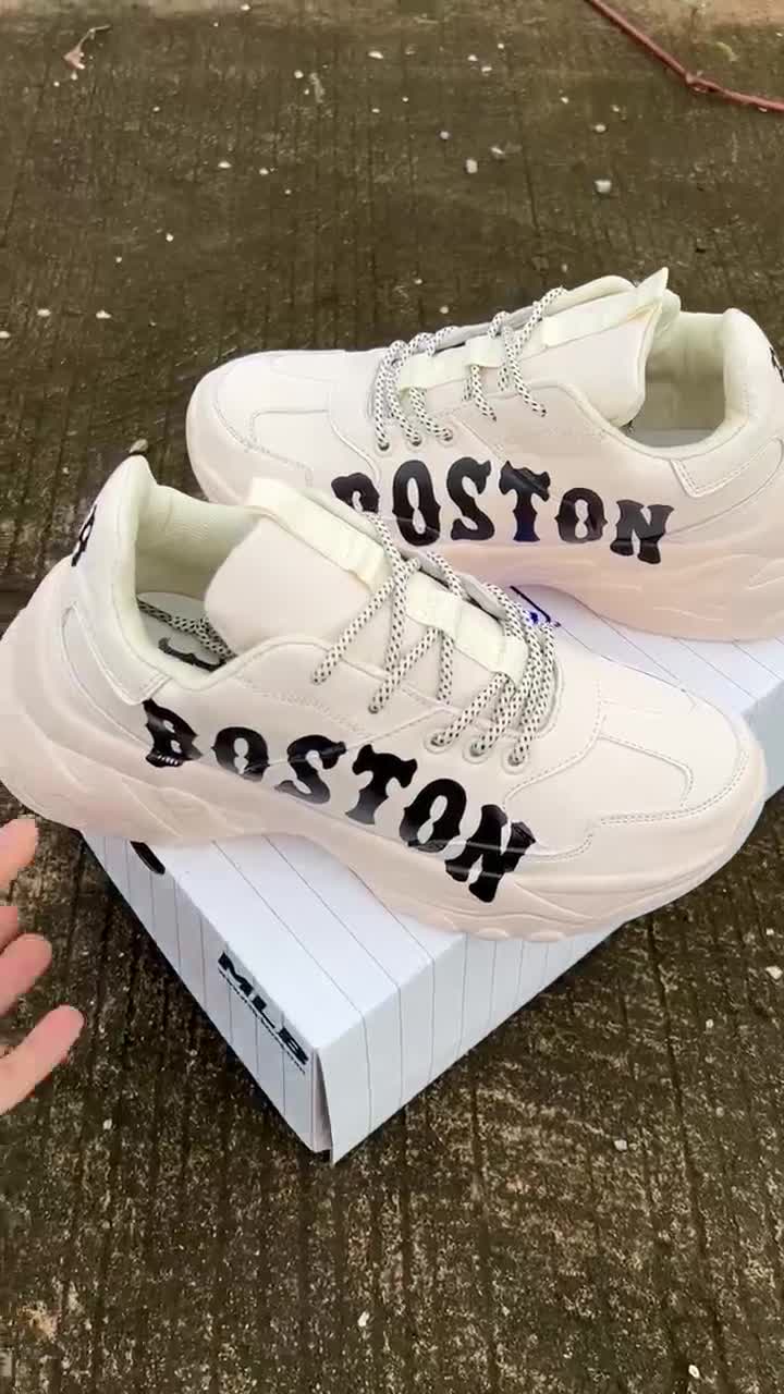 รองเท้าผ้าใบmlb-los-boston-สินค้าขายดีสินค้าพร้อมส่ง