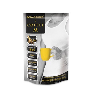 [ซื้อ 3 จ่าย 2] Body Shape Coffee M คอฟฟี่ เอ็ม (1 ถุง 10 ซอง)