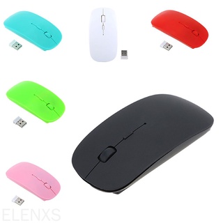 Wireless Mouse 1600DPI 4 Buttons Ergonomic 2.4GHz Cordless Mice for PC Desktop Laptop Windows Computer ELEN