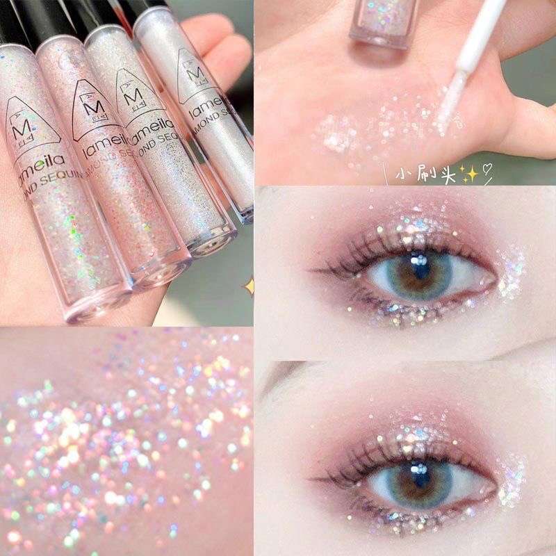 ภาพหน้าปกสินค้าM149 Lameila Liquid Eyeshadow อายแชโดว์กริตเตอร์แบบแท่ง เนื้อเจล