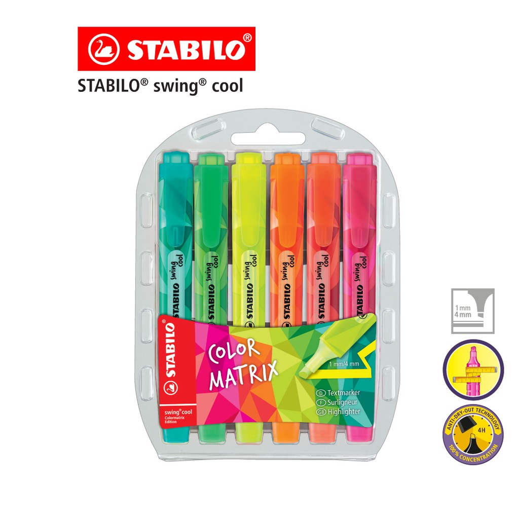 [Official Store] STABILO Swing Cool Colormatrix Edition สตาบิโล ปากกา ...