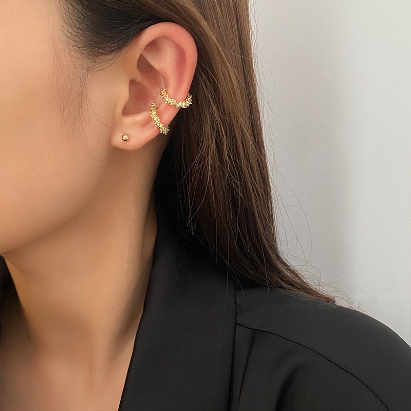 we-flower-chic-ต่างหูแบบหนีบ-ทอง-14k-ขนาดเล็ก-เครื่องประดับ-สําหรับผู้หญิง