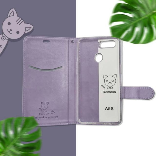 เคสฝาพับ-domicat-huawei-y5-2017-เคสฝาพับแมว