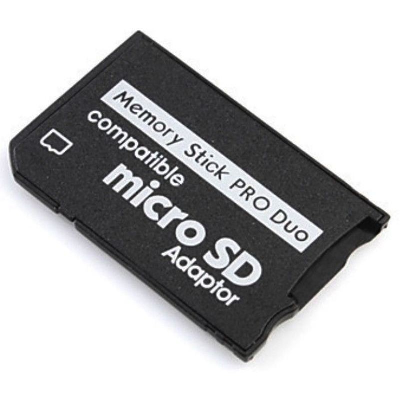ภาพสินค้าอะแดปเตอร์ การ์ดหน่วยความจำ Memory Stick Pro Duo Mini MicroSD TF แปลงเป็น MS Adapter SD SDHC สำหรับ Sony & PSP Series จากร้าน qeufjhpoo.th บน Shopee ภาพที่ 4