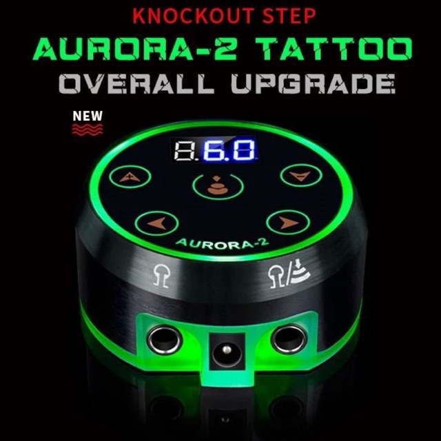 พาวเวอร์ซับพาย-ตัวแปลงไฟ-อแดปเตอร์-เครื่องสัก-tattoo-adapter-aurora-2-อุปกรณ์การสัก-เครื่องสัก-อแดปเตอร์-สักลาย