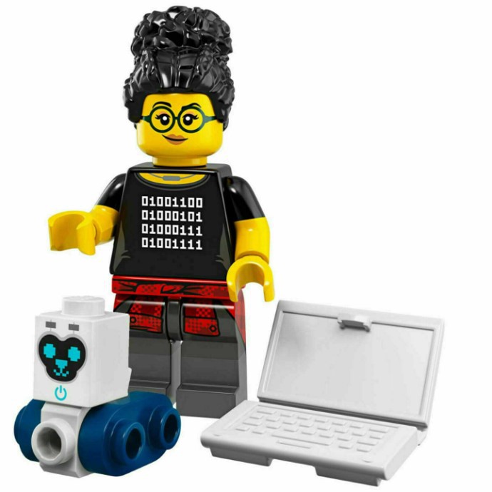 LEGO Minifigures 71025 Series 19 : Programmer | Shopee Thailand