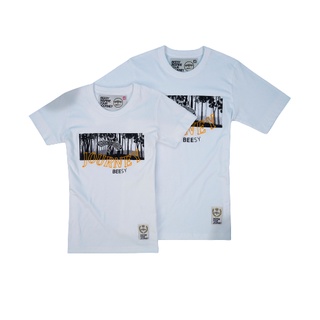 Beesy T-shirt เสื้อยืด รุ่น Forest (ผู้ชาย) แฟชั่น คอกลม ลายสกรีน ผ้าฝ้าย cotton ฟอกนุ่ม ไซส์ S M L XL