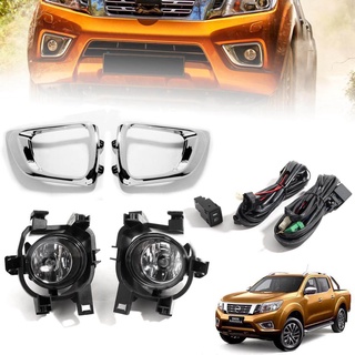 ไฟตัดหมอก ไฟสปอร์ตไลท์ รุ่น นิสสัน นาวาร่า NISSAN NAVARA NP300 2 WD ปี 2014 - car-spot-fog-light-parts T8