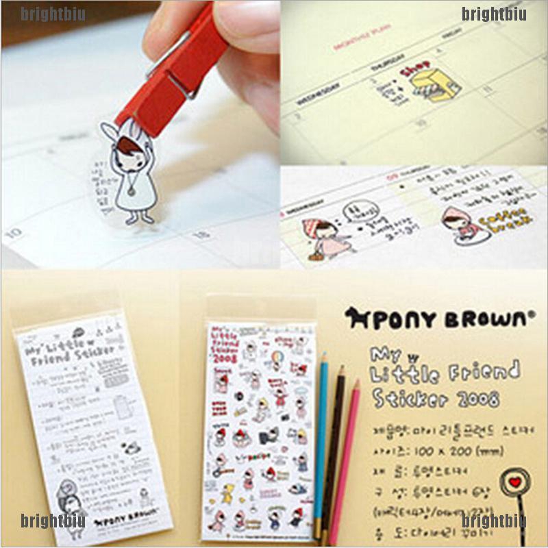 ปฏิทินไดอารี่-filofax-my-little-friend-diy-6-แผ่น