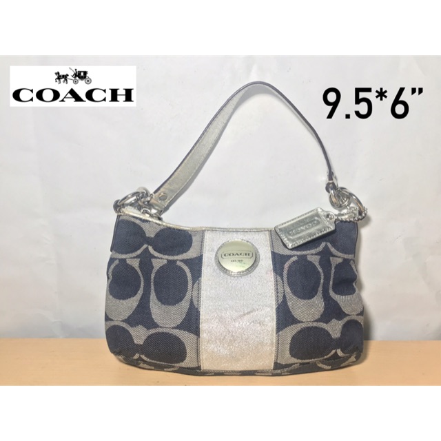 Coach Pouch Bag.(Used) Shopee Thailand