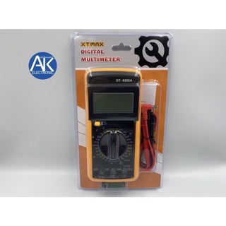 มัลติมิเตอร์ ดิจิตอล เครื่องวัดแรงดันและกระแสไฟฟ้า แอมป์ โวลท์ AC DC DIGITAL MULTIMETER DT-9205A มิเตอร์ ดิจิตอล