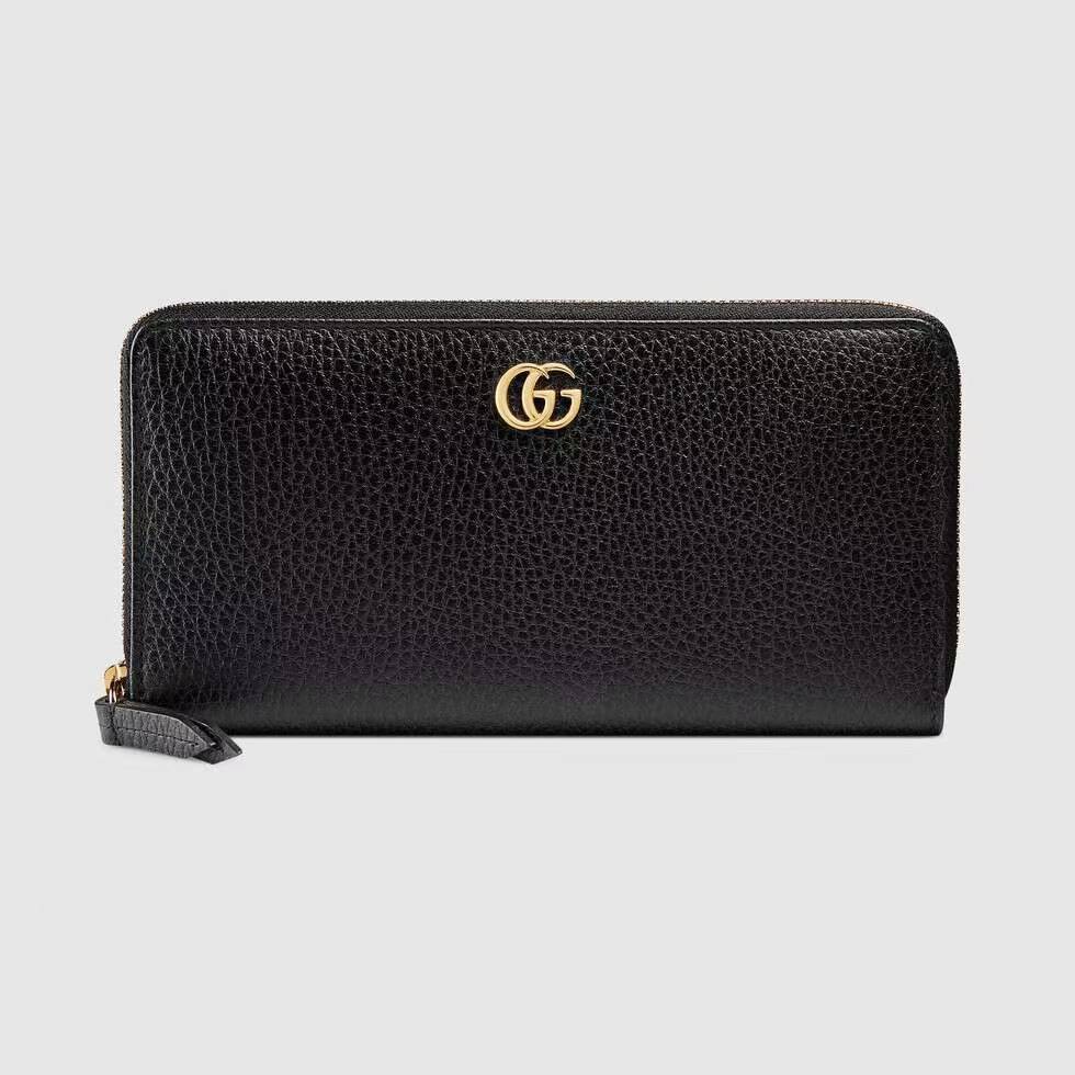 gucci-gg-กระเป๋าสตางค์หนังเต็มซิป-ซองใส่บัตร-กระเป๋าใส่เหรียญ