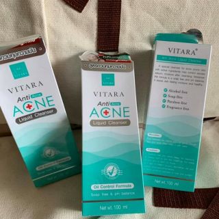 Vitara anti acne liquid cleanser