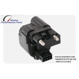 VOLVO IGNITION COIL 70863020 TO FIT S40 V40  - 1999 1.6 1.8 2.00 E