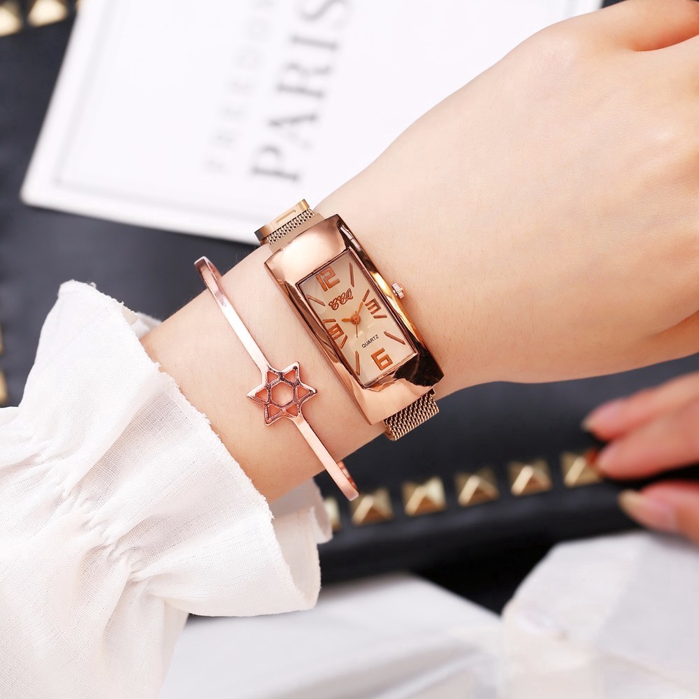 ภาพหน้าปกสินค้านาฬิกาข้อมือ นาฬิกาข้อมือควอตซ์แฟชั่น สำหรับผู้หญิง จากร้าน vansvar.th บน Shopee