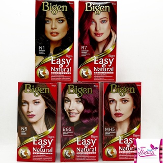 ฺ🔥โปรค่าส่ง25บาท🔥 Bigen Easy n Natural Hair color บีเง็น อีซี่ แอนด์ เนเชอรัล ครีมเปลี่ยนสีผม