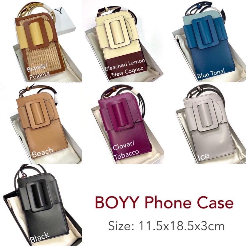 ของแท้100% ราคาถูก New Boyy phone case bag สอบถามสีก่อนนะค้า