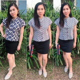 เสื้อพื้นเมืองคอจีนผ้าฝ้าย
