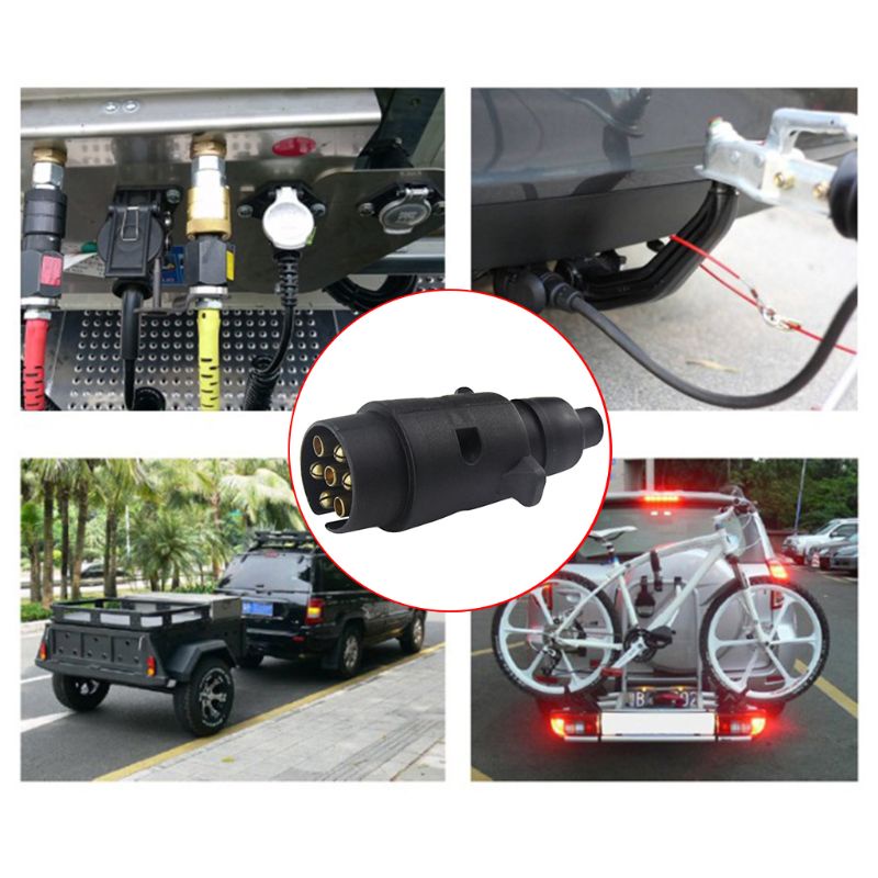 edb-12v-7-way-ปลั๊กซ็อกเก็ตพลาสติกเชื่อมต่อรถยนต์-7-pin-สําหรับรถพ่วง-rvs