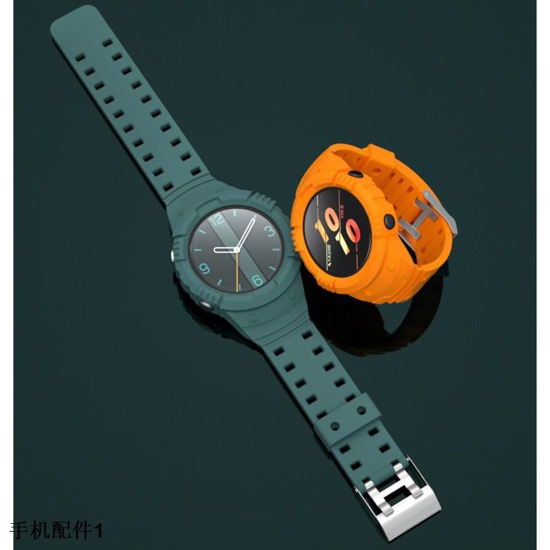 new-huawei-watch-gt2-46mm-เคส-สายนาฬิกา-honor-magic-2-case-strap-sports-rubber-soft-gt-protection-frame-shockpr