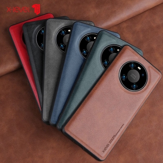 X-Level Luxury Vintage Leather Back Cover Case For Huawei Mate 40 Pro Case