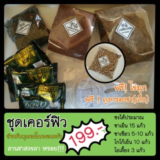 ชาใต้แท้ ชุดเคอร์ฟิว ชงได้ 30 แก้ว