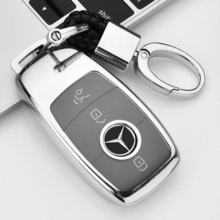 ภาพหน้าปกสินค้าMercedes-Benz รถกุญแจป้องกันกรณีปกปก 2017 E-Class W213 2018 S-Class TPU + เคส ที่เกี่ยวข้อง