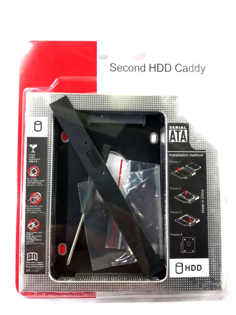 ภาพสินค้าTray SATA HDD SSD Enclosure Hard Drive Caddy Case 9.5/ 12.7 mm Second HDD Candy จากร้าน thongyut บน Shopee ภาพที่ 8