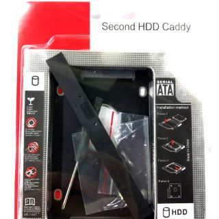 ภาพขนาดย่อของภาพหน้าปกสินค้าTray SATA HDD SSD Enclosure Hard Drive Caddy Case 9.5/ 12.7 mm Second HDD Candy จากร้าน thongyut บน Shopee ภาพที่ 8