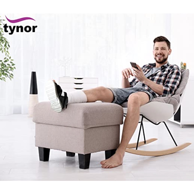 tynor-cast-shoe-rocker-sole-รองเท้ารองเฝือก-ยี่ห้อ-tynor-มีขนาด-s-m-l-และxl-สีเทา