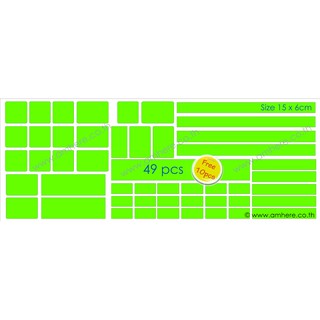 📌Multi Purpose Glow Sticker GREEN (Certified PSPA Class-D) สติ๊กเกอร์เรืองแสงสีเขียว อเนกประสงค์
