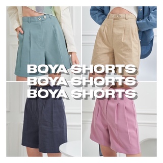 COMMONNNESS.CO : Boya Shorts (กางเกงขาสั้น แต่งกระดุมคู่หน้า)