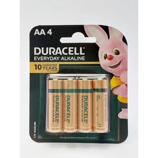 ภาพหน้าปกสินค้าDuracell อัลคาไลน์ รุ่น AA-4 จำนวน 1 แพ็ค (4 ก้อน) ที่เกี่ยวข้อง