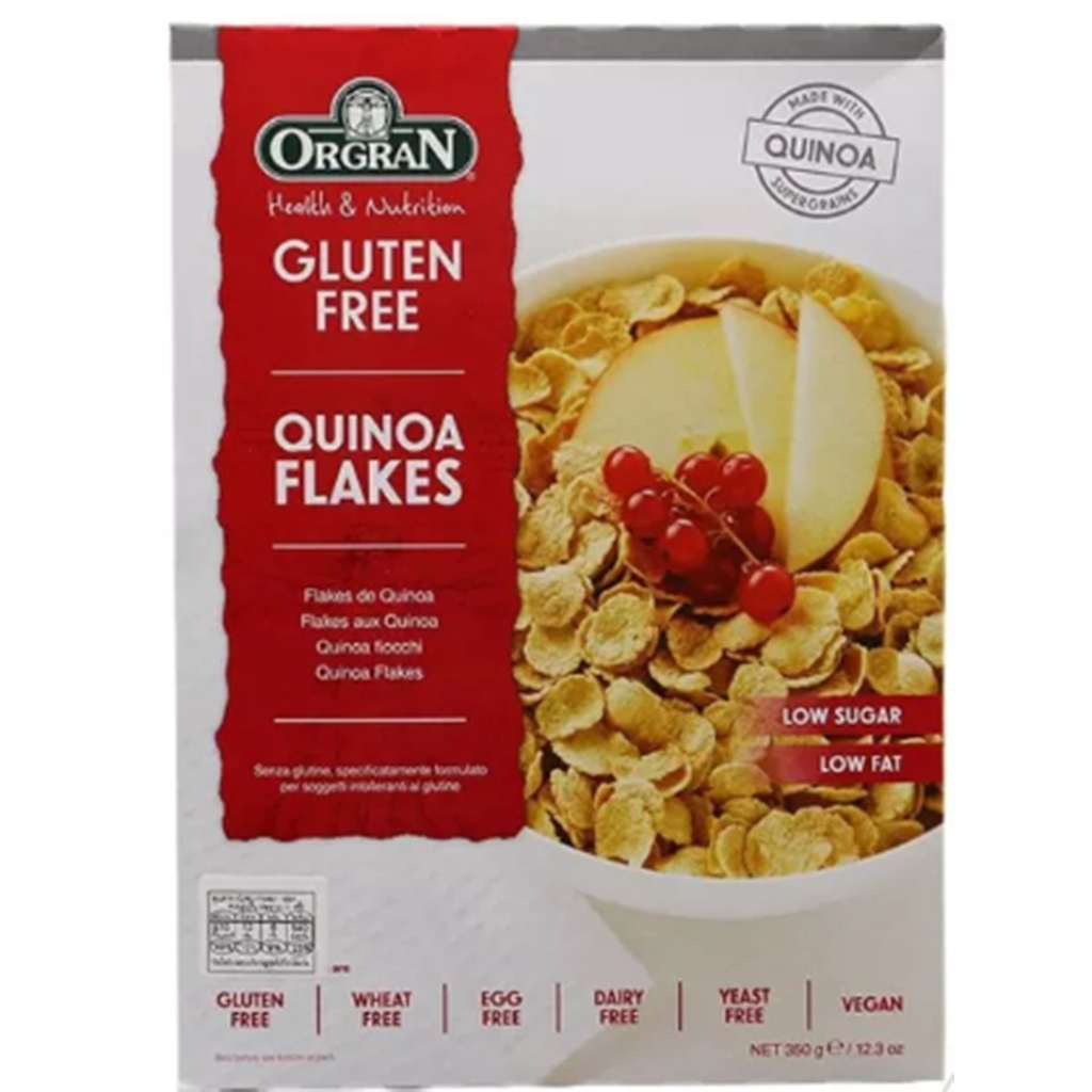 Orgran Quinoa Flakes 350g อาหารเครื่องดื่ม ซีเรียล กราโนล่าข้าว