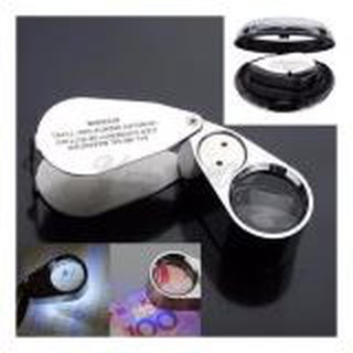 ILLUMINATED LED POWER 40X-25MM JEWELERS LOUPE NO.9890