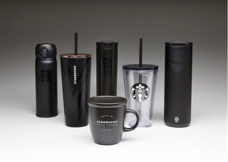 [พร้อมส่ง!]Black Marble Starbucks  +BLACK COLLECTION  !!