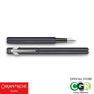 ปากกาหมึกซึม CARAN DACHE Fountain Pen 841 Metal Black # 841.009