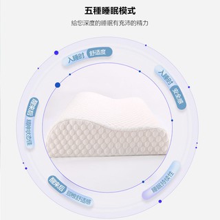 【บลูไดมอนด์】Memory Foam Slow Rebound Pillow Single Cervical Support Sleeping Pillow Student Dormitory Sleeping Pillow An