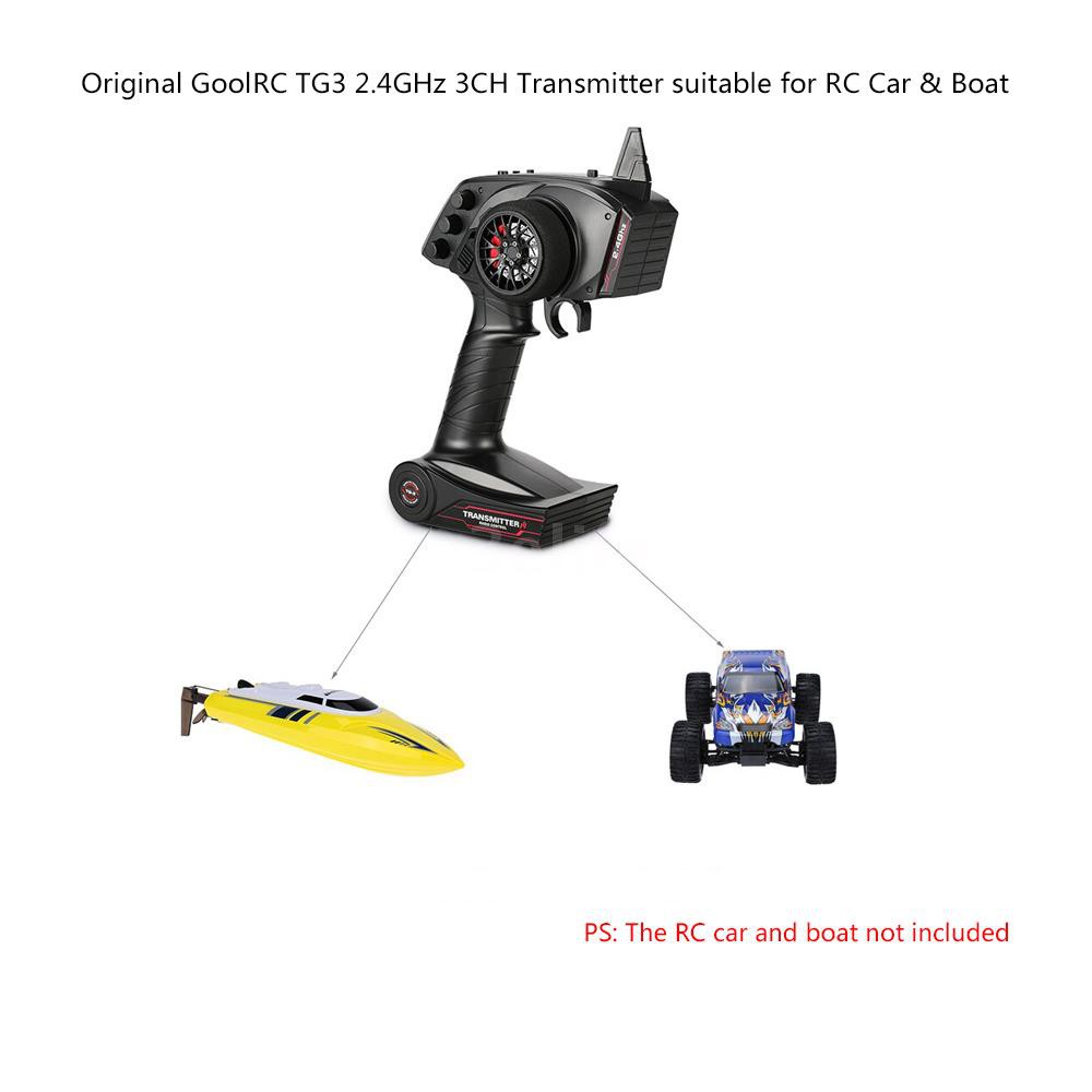 3elife-original-goolrc-tg3-2-4ghz-3ch-digital-radio-remote-control-transmitter-with-receiver-for-rc-car-boat