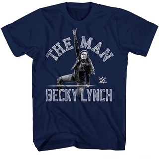 เสื้อยืดโอเวอร์ไซส์เสื้อยืด พิมพ์ลาย Wwe Superstar Becky Lynch สําหรับผู้ชายS-3XL