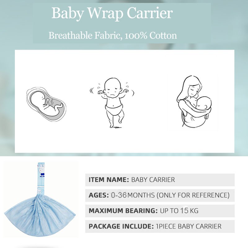 เป้อุ้มเด็กอุปกรณ์เพื่อสุขภาพและความปลอดภัย-เป้อุ้มเด็ก-กระเป๋าอุ้มเด็ก-baby-sling-carrier-ระบายอากาศได้ดี-ผ้าอุ้มเด