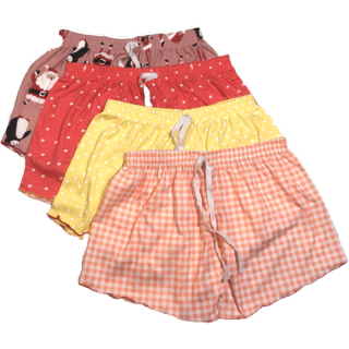 โปรโมชั่น :  8.8  กางเกงขาสั้นผู้หญิง ใส่เล่น น่ารัก ใส่นอน สบาย ลายน่ารัก  เซ็กซี่ เบาๆ Freesize ✅ เลือกลายเองได้เลย