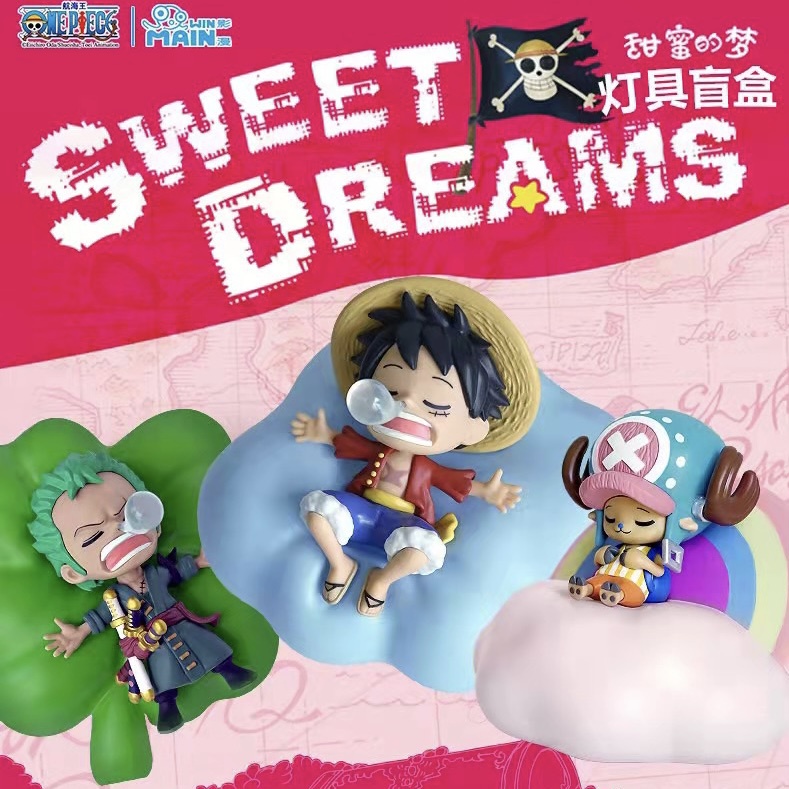 [พร้อมส่ง] One Piece Sweet Dream series ลิขสิทธิ์แท้ 💤 โคมไฟ วันพีช ของสะสม ของขวัญ Luffy Zoro