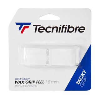 Tecnifibre เทปพันด้าม/กริ๊ปพันด้ามไม้เทนนิส Wax Feel Grip Tape Racket Tennis | White ( 51ATPWAFWH )