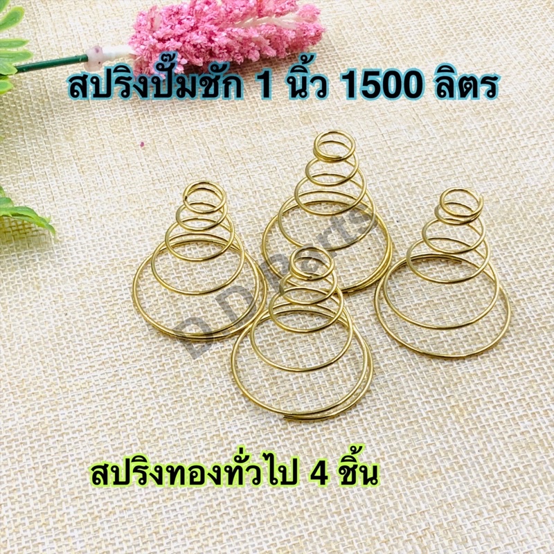 ภาพสินค้าสปริงปั๊มชัก 1 นิ้ว 1500 ลิตร (สแตนเลส/ทั่วไป) จากร้าน ddparts2020 บน Shopee ภาพที่ 4