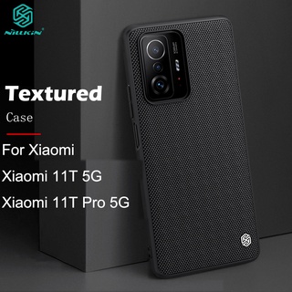 Nillkin เคสโทรศัพท์ TPU + PC แข็ง นิ่ม กันกระแทก สีดํา สําหรับ Xiaomi Mi 11T Pro 5G